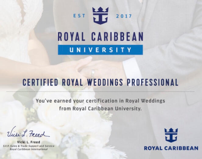 Royal Caribbean Weddings