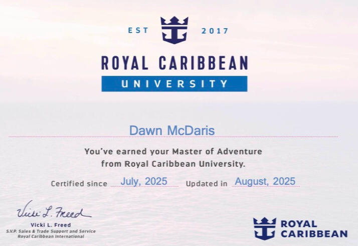 Royal Caribbean Masters of Adventure